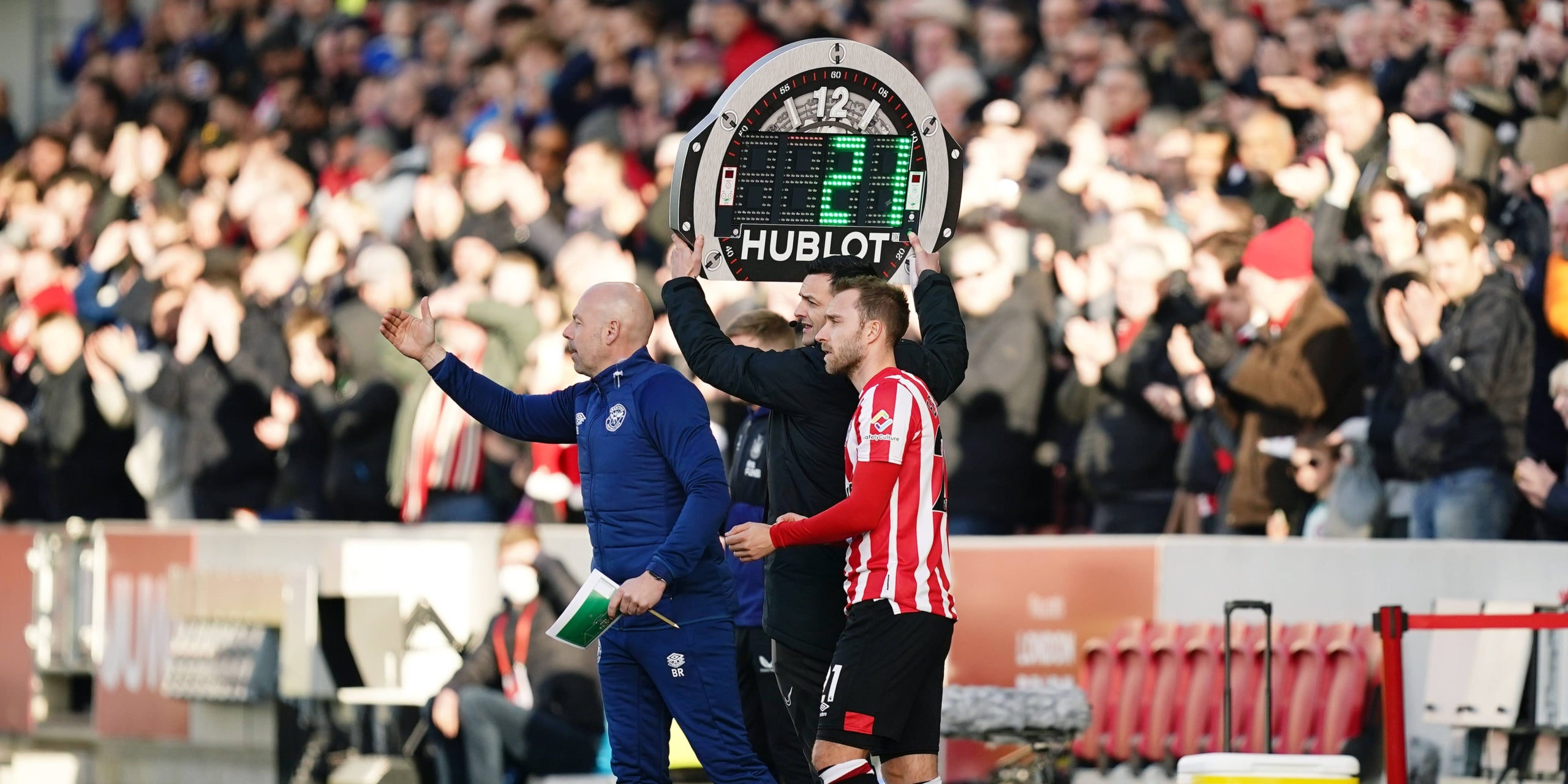 Christian Eriksen debuta con el Brentford | Europa Press