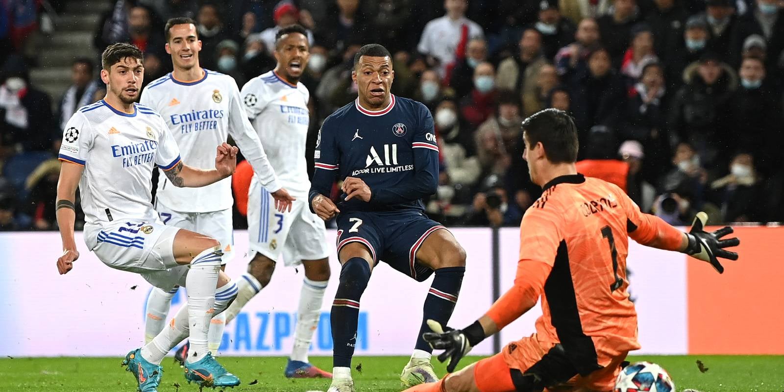 Kylian Mbappé defineix l'únic gol del partit | UEFA