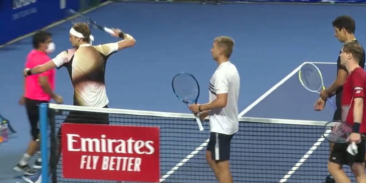 Alexander Zverev agredeix el jutge de cadira a Acapulco | ESPN