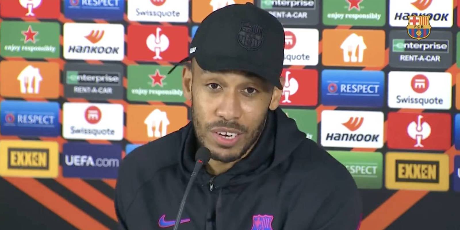 Pierre-Emerick Aubameyang, jugador del Barça | Europa Press