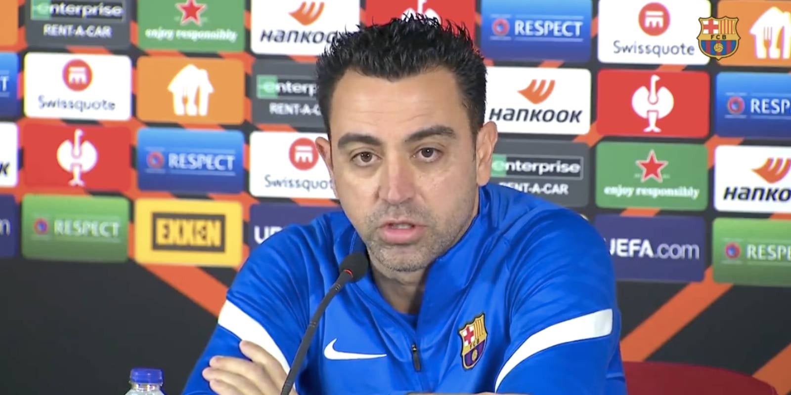 Xavi Hernández, entrenador del Barça | Europa Press