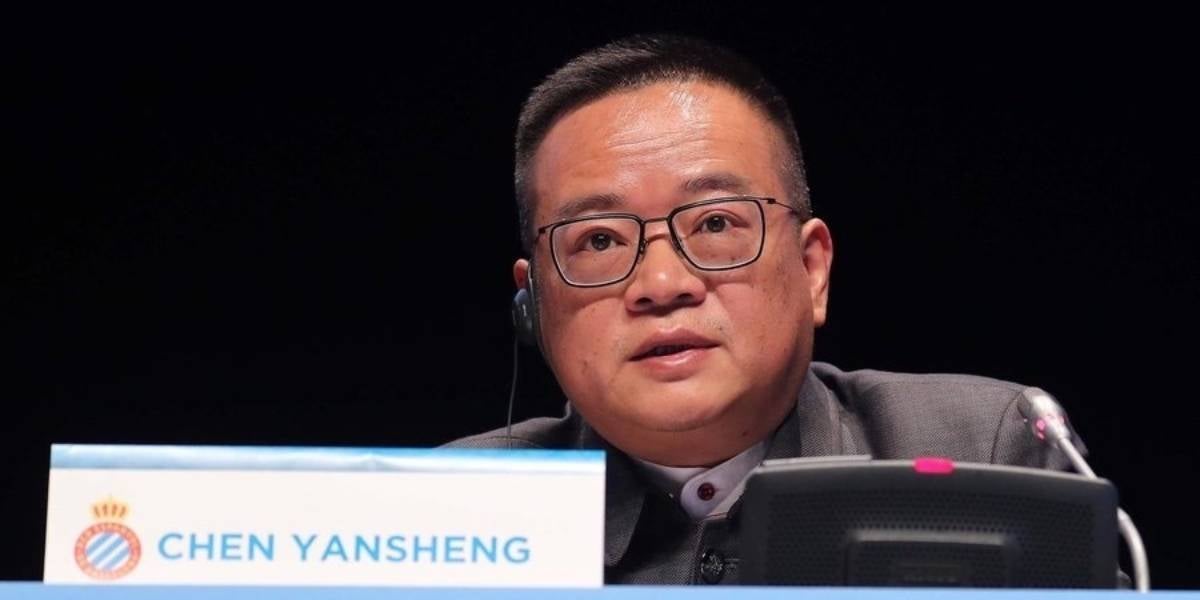 Chen Yansheng, president de l'Espanyol | Europa Press