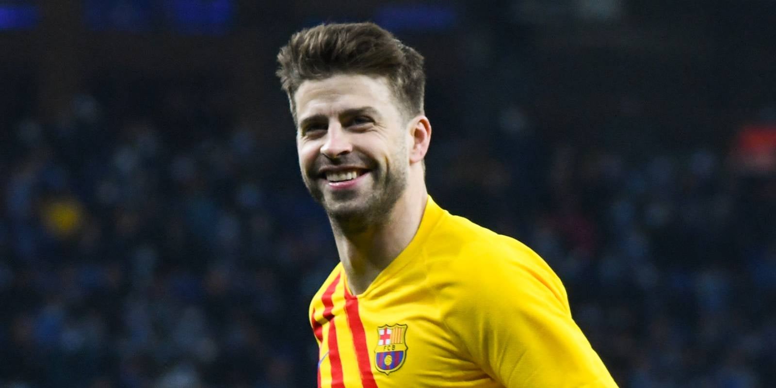 Gerard Piqué, en el darrer derbi barceloní a l'RCDE Stadium | Europa Press