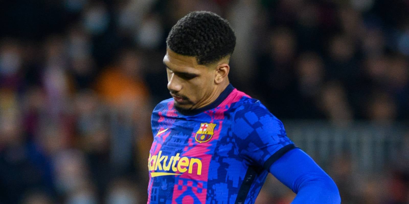 Ronald Araujo, durant el Barça-Galatasaray | Europa Press