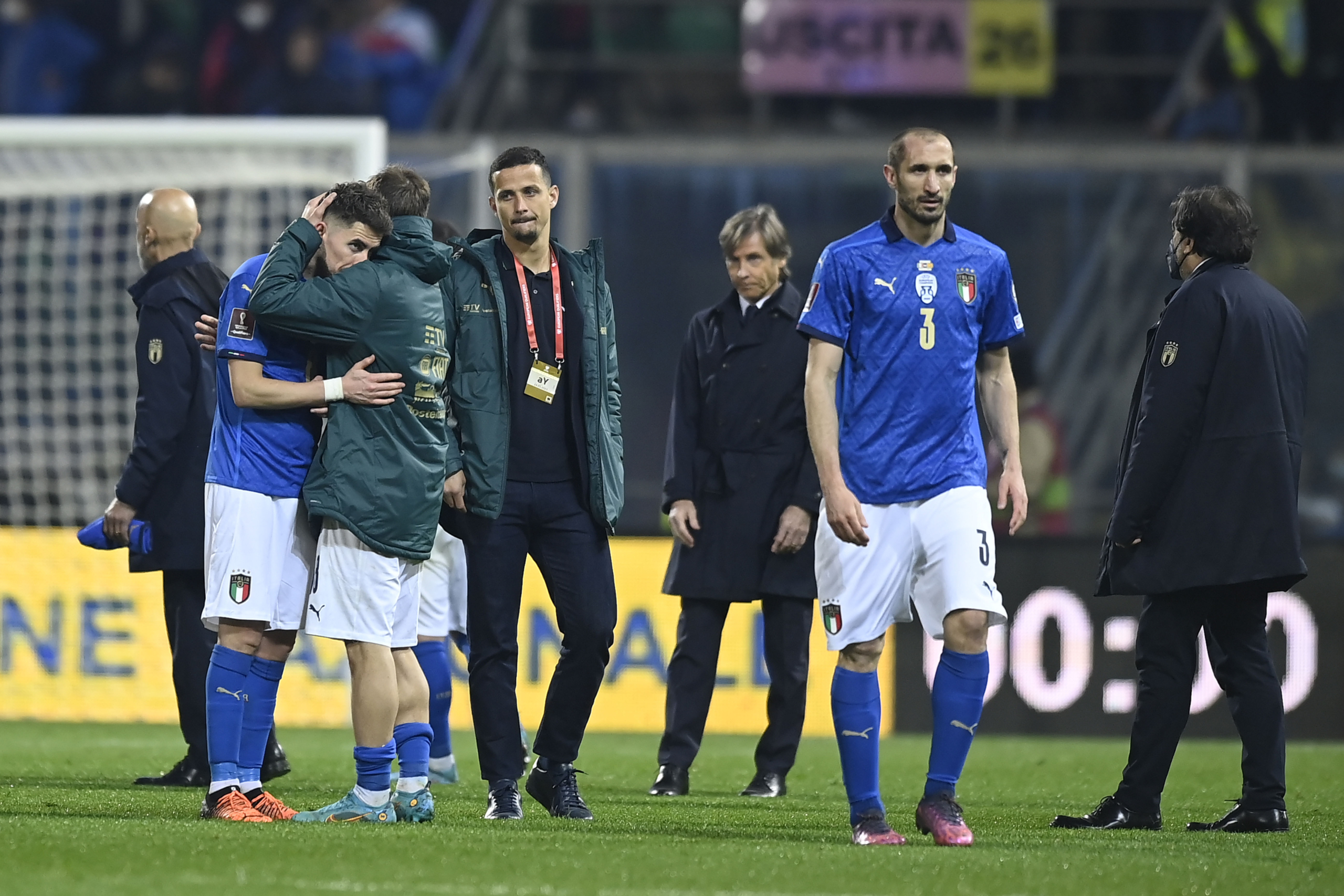 La selecció italiana, després de la derrota contra Macedònia del Nord | Europa Press