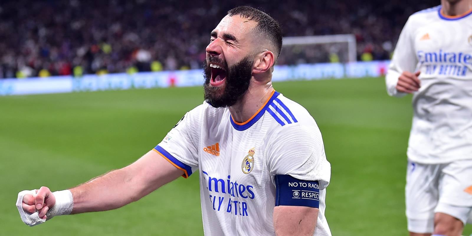 Karim Benzema celebra un gol | Europa Press
