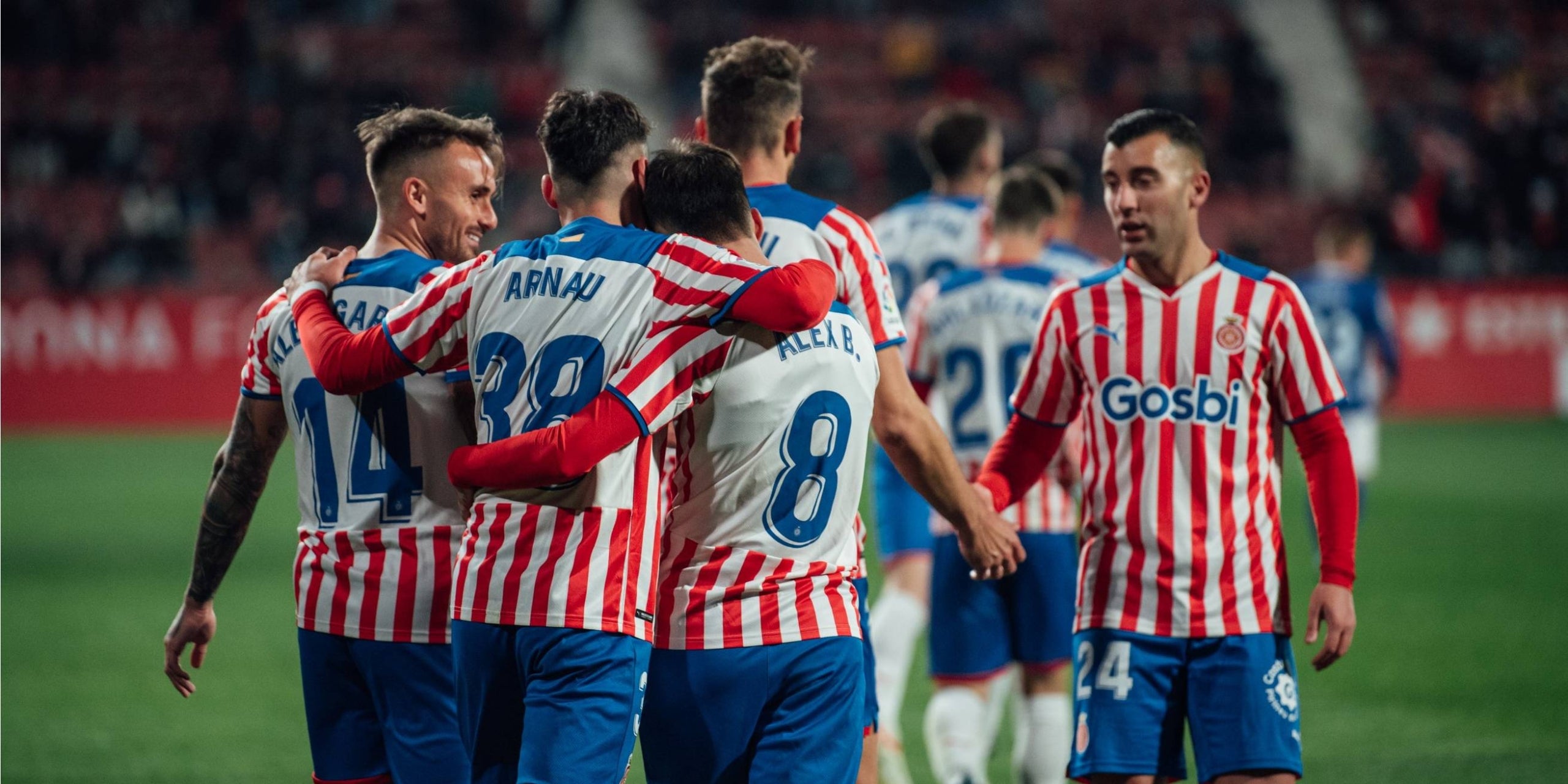 Els jugadors del Girona celebren un gol | Girona FC