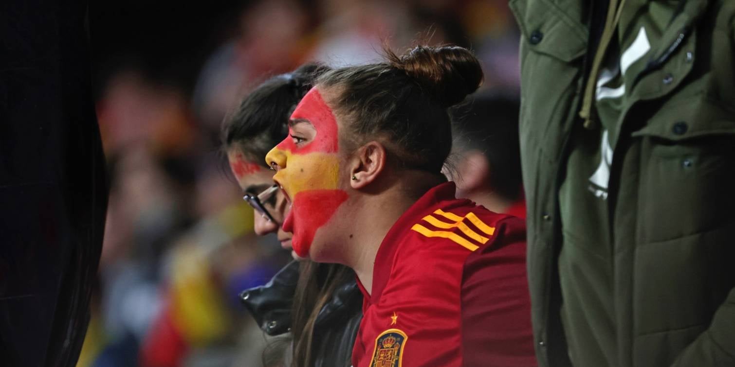 Una aficionada de la selecció espanyola | Seleccio espanyola de futbol