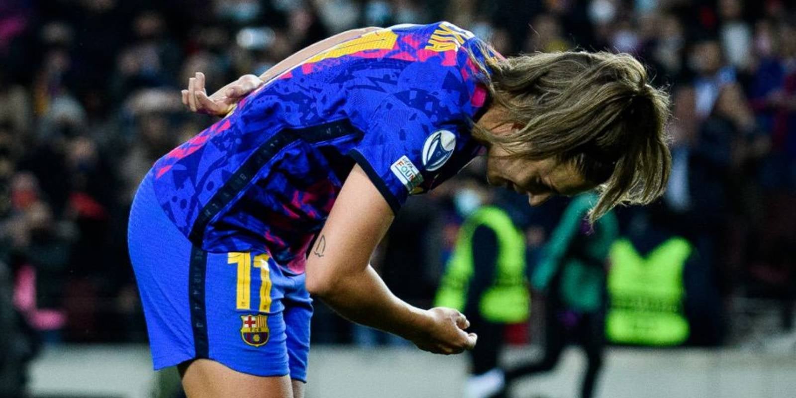 Alèxia Putellas, al Camp Nou | @FCBfemeni