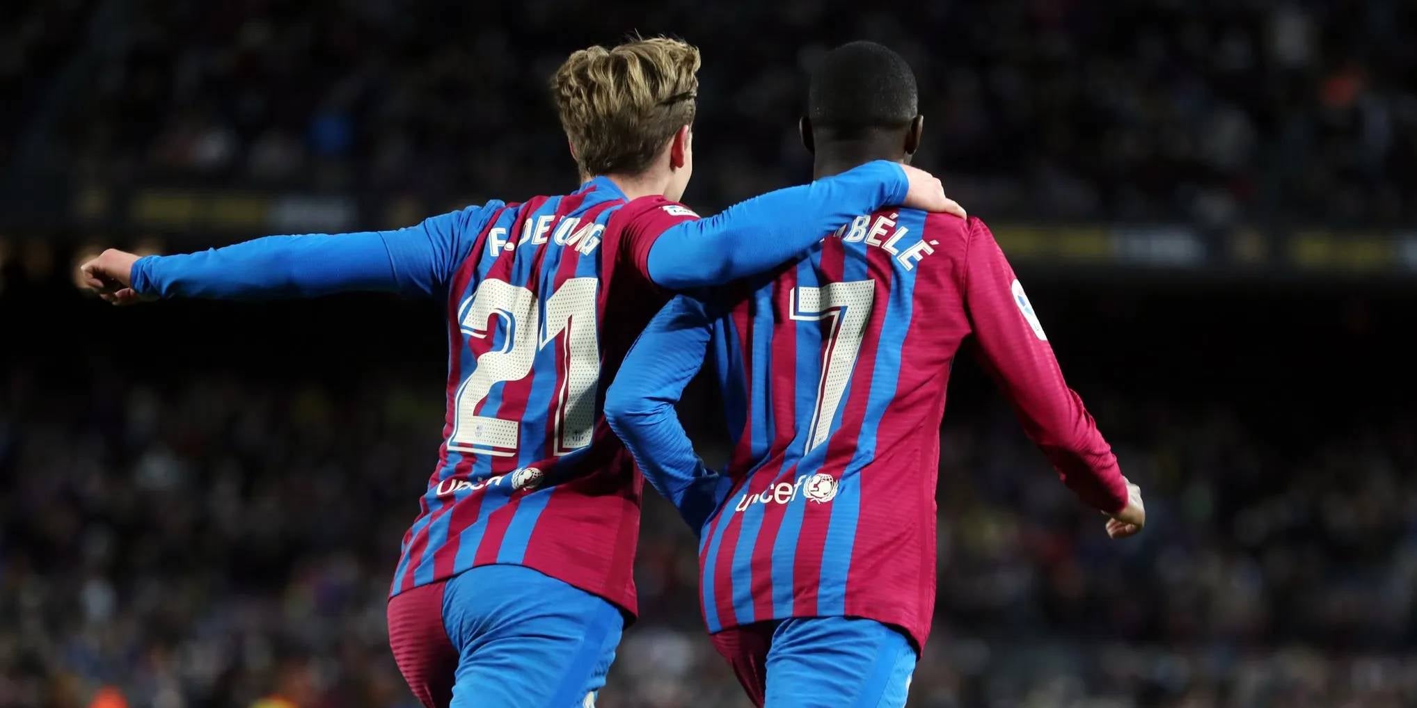Frenkie de Jong i Ousmane Dembélé, jugadores del Barça | FC Barcelona