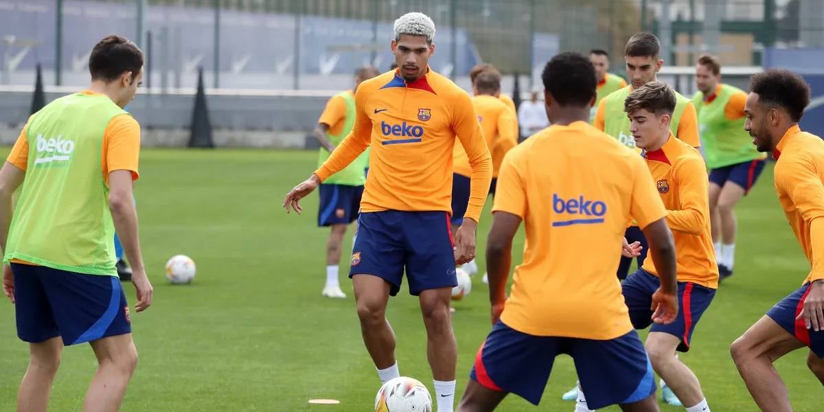 Els jugadors del Barça, durant un entrenament | FC Barcelona