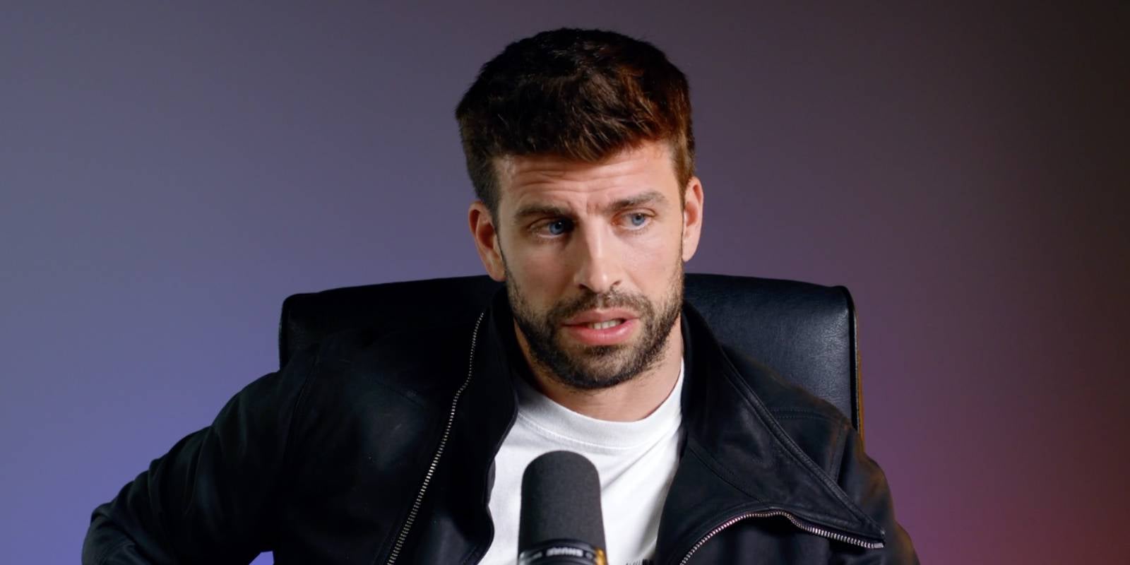 Gerard Piqué, durant la seva roda de premsa virtual | @3gerardpique
