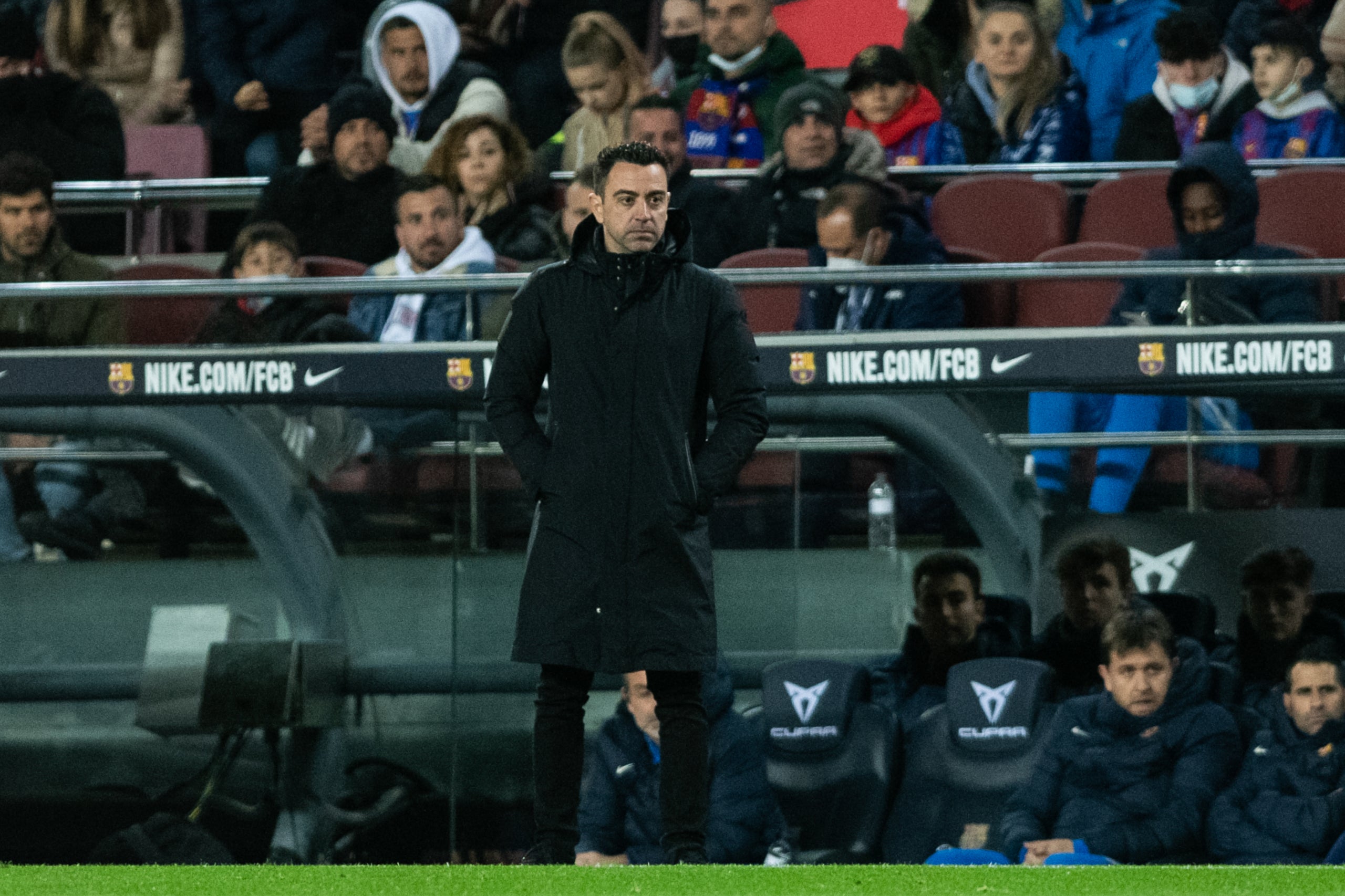 Xavi Hernández, al Camp Nou | Europa Press