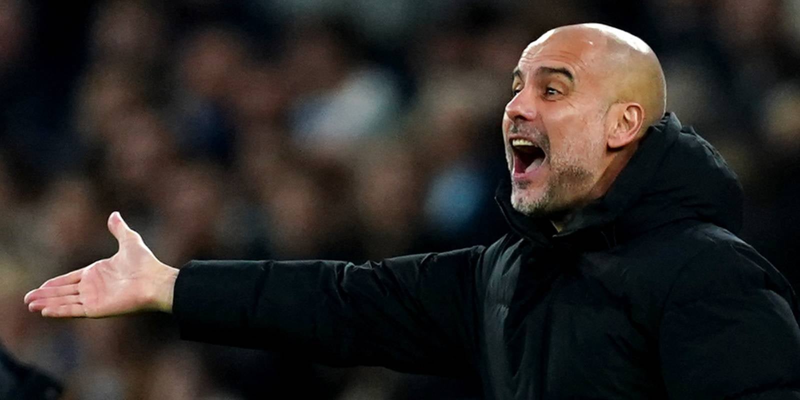 Pep Guardiola, entrenador del Manchester City