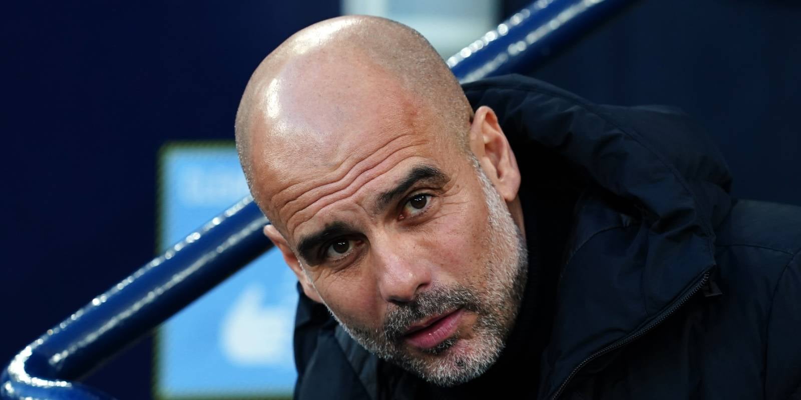 Pep Guardiola, durant el Manchester City-Madrid | Europa Press