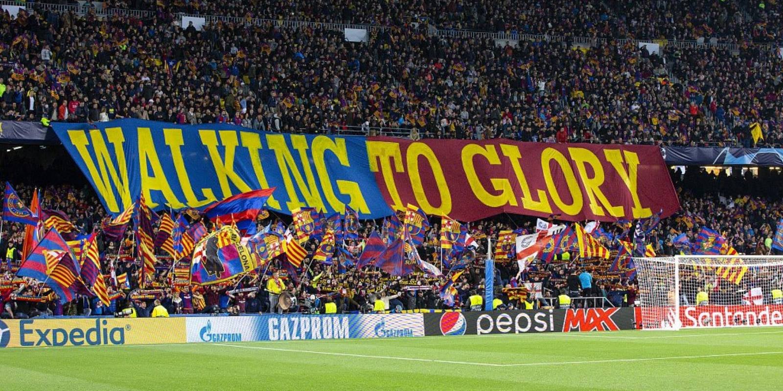 Foto de archivo de la Grada de Animación del Barça | @GradaAnimacio