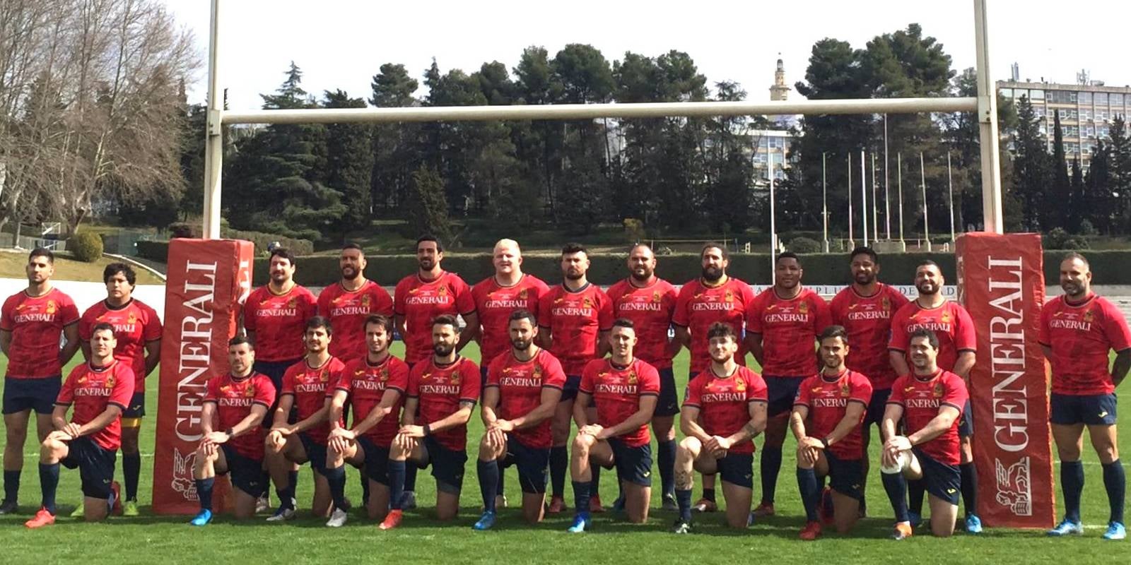 Integrants de la selecció espanyola de rugbi masculina | @ferugby