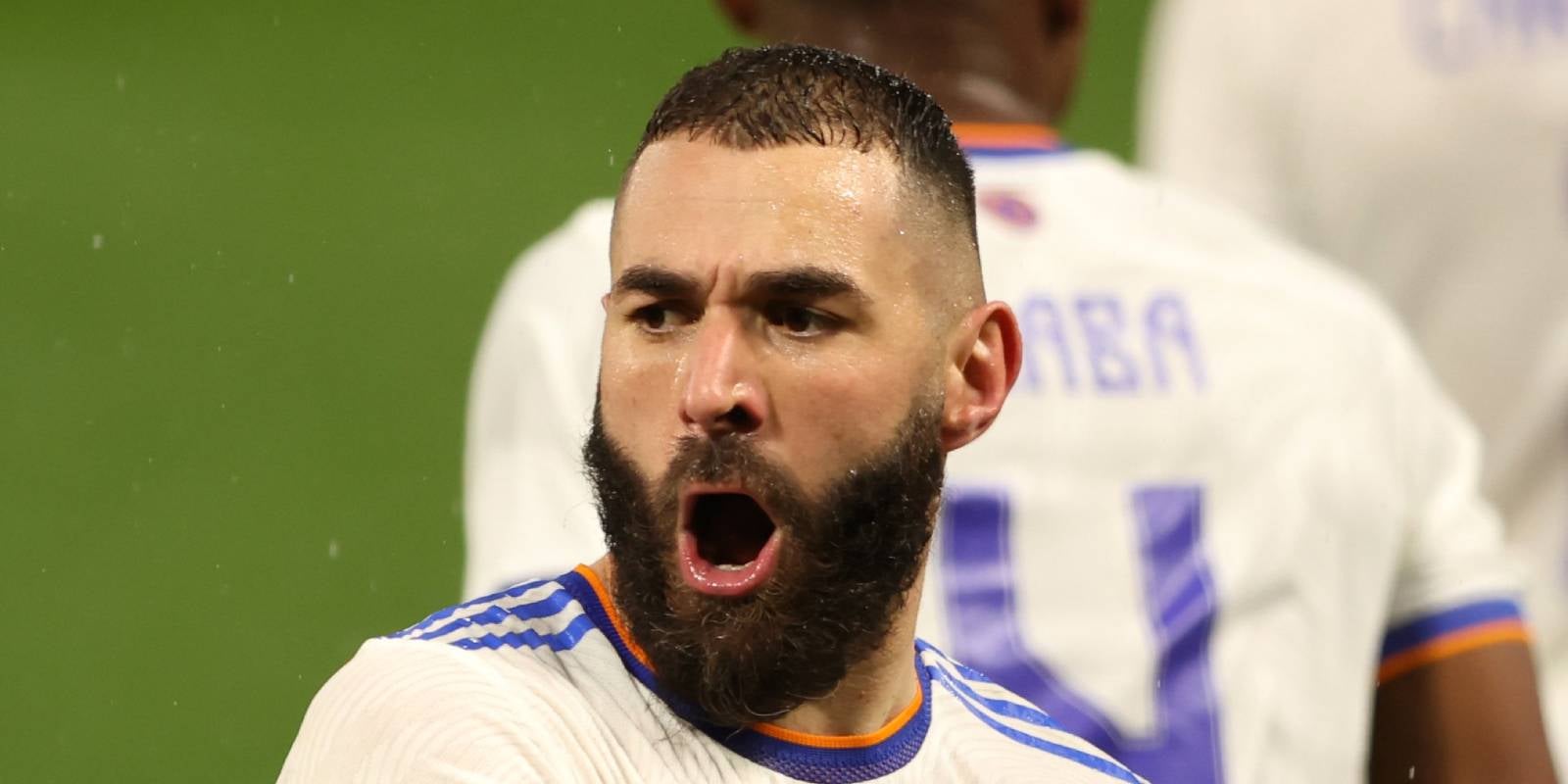Karim Benzema celebra un dels seus gols contra el Chelsea | UEFA
