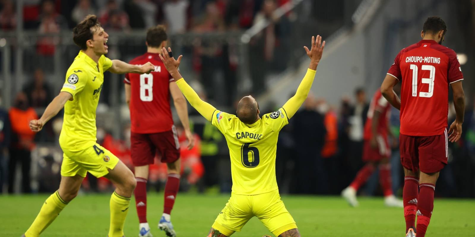 Pau Torres i Capoué celebren l'històric triomf a Munic | UEFA