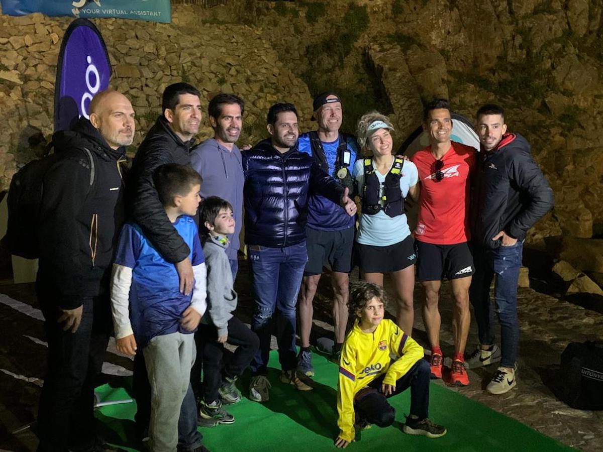 L'equip i familiars d'Albert Bosch al final del triatló | @albert_bosch