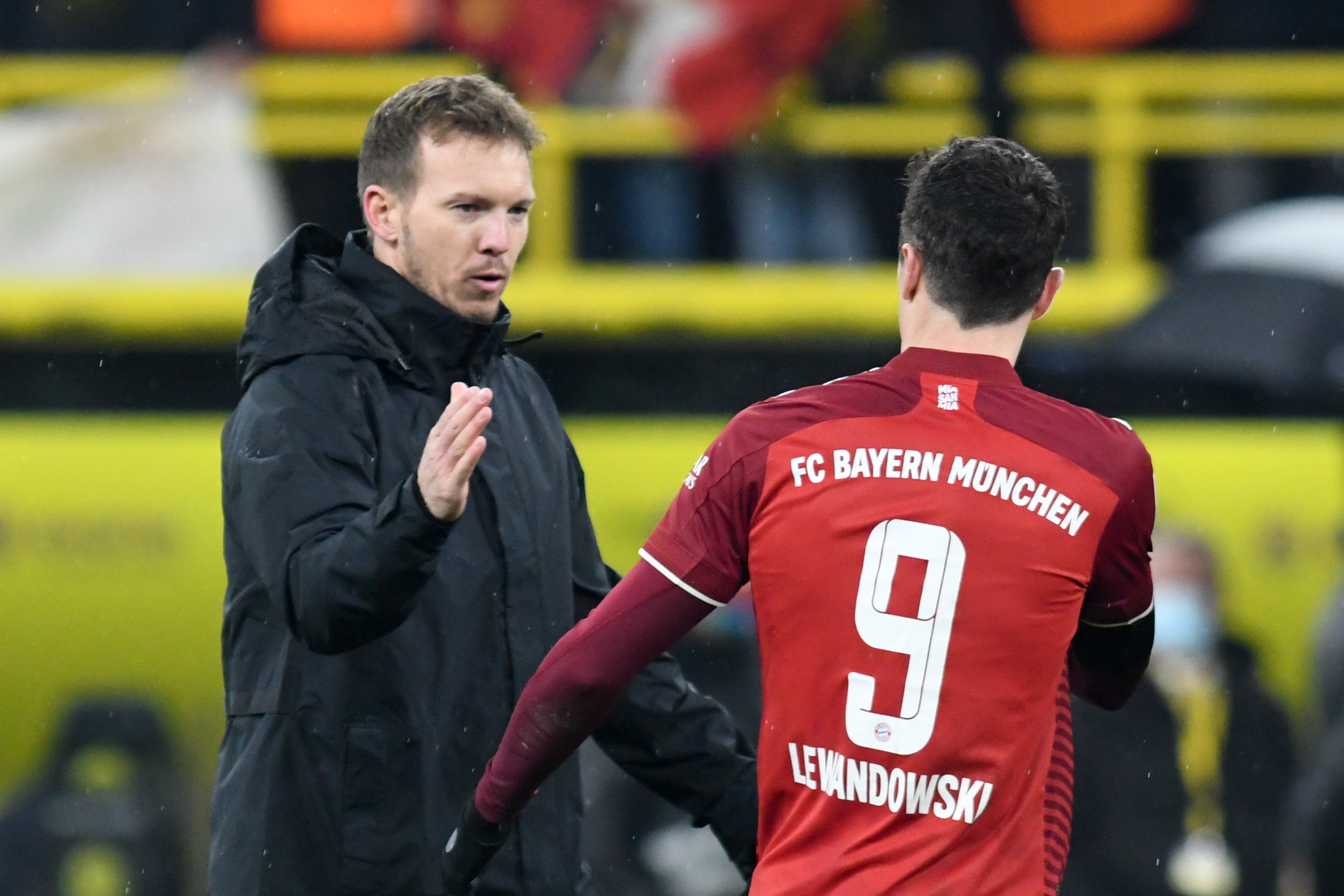Robert Lewandowski, amb Julian Nagelsmann | Europa Press