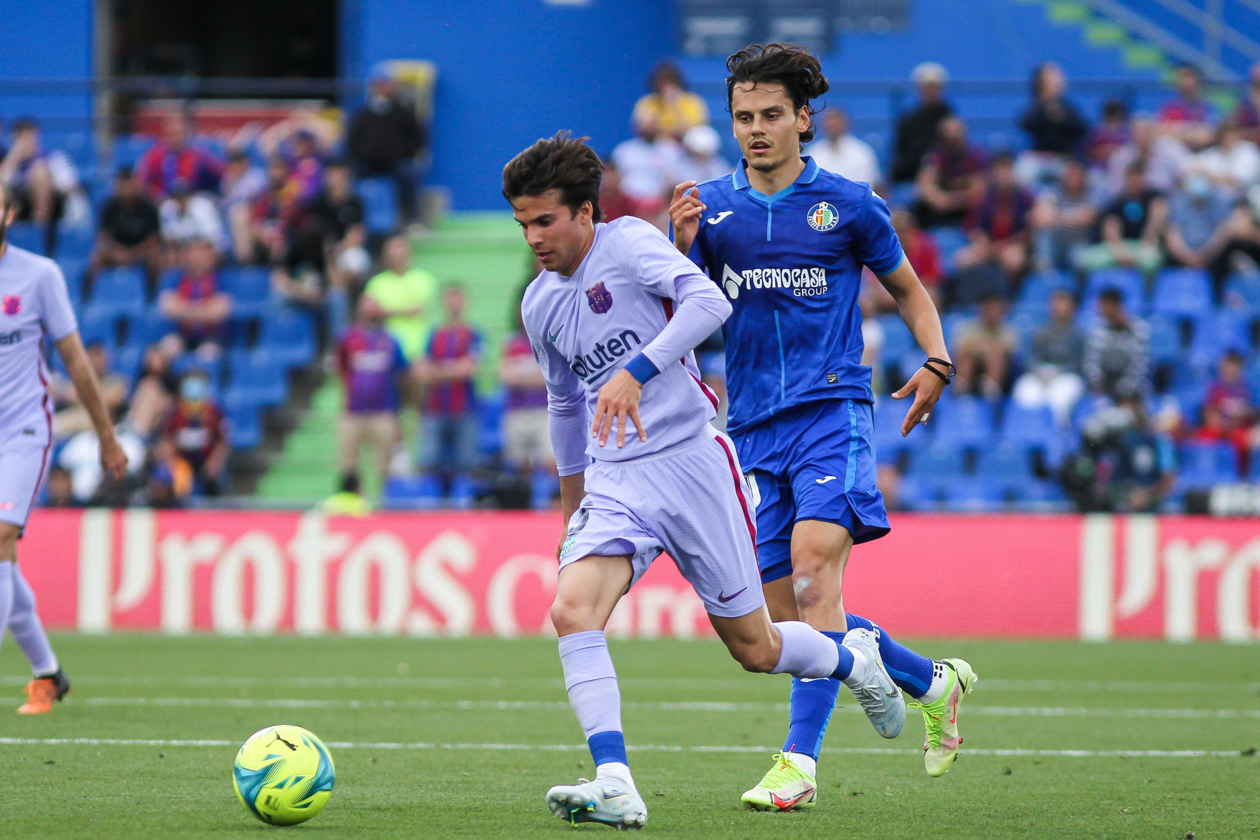 Riqui Puig, durant el partit contra el Getafe | Europa Press