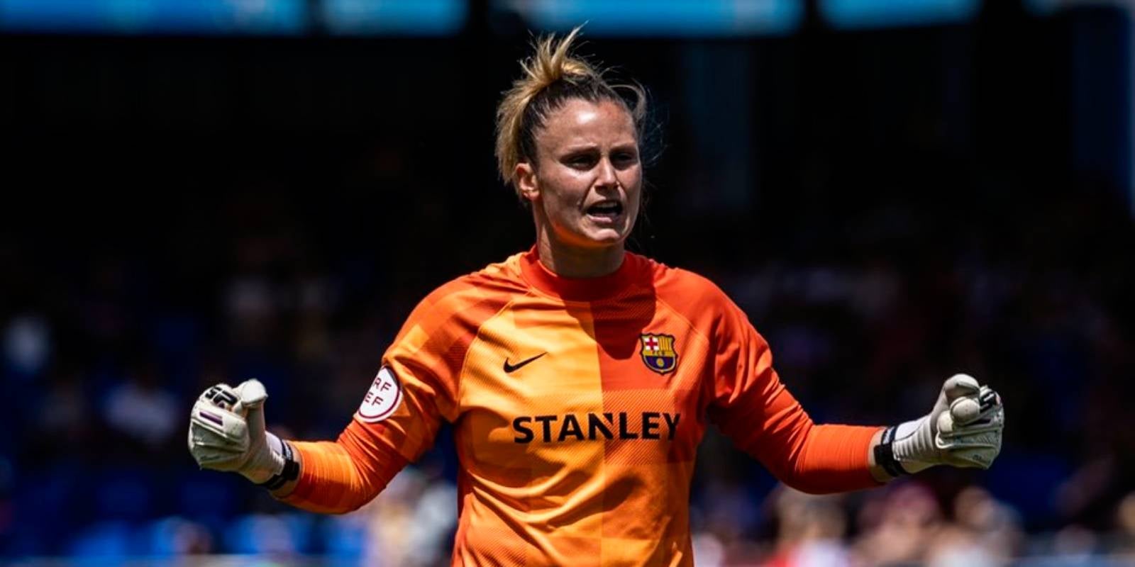 Sandra Paños, jugadora del Barça | @sandra_panos1