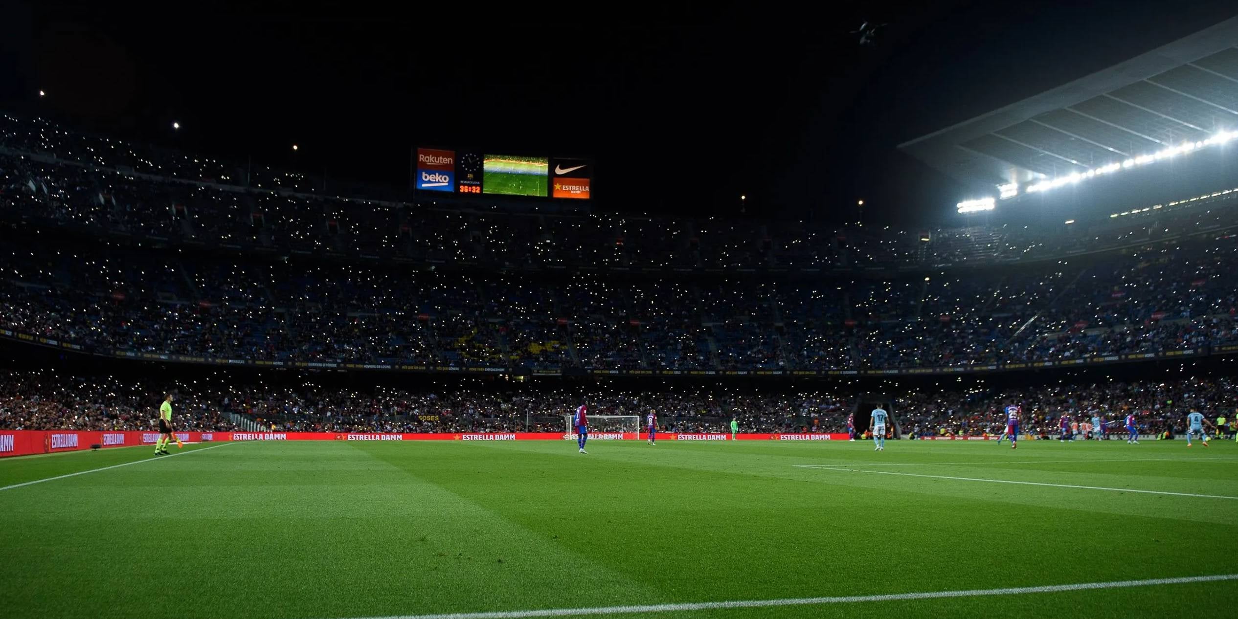El Camp Nou, durant el Barça-Celta | FC Barcelona