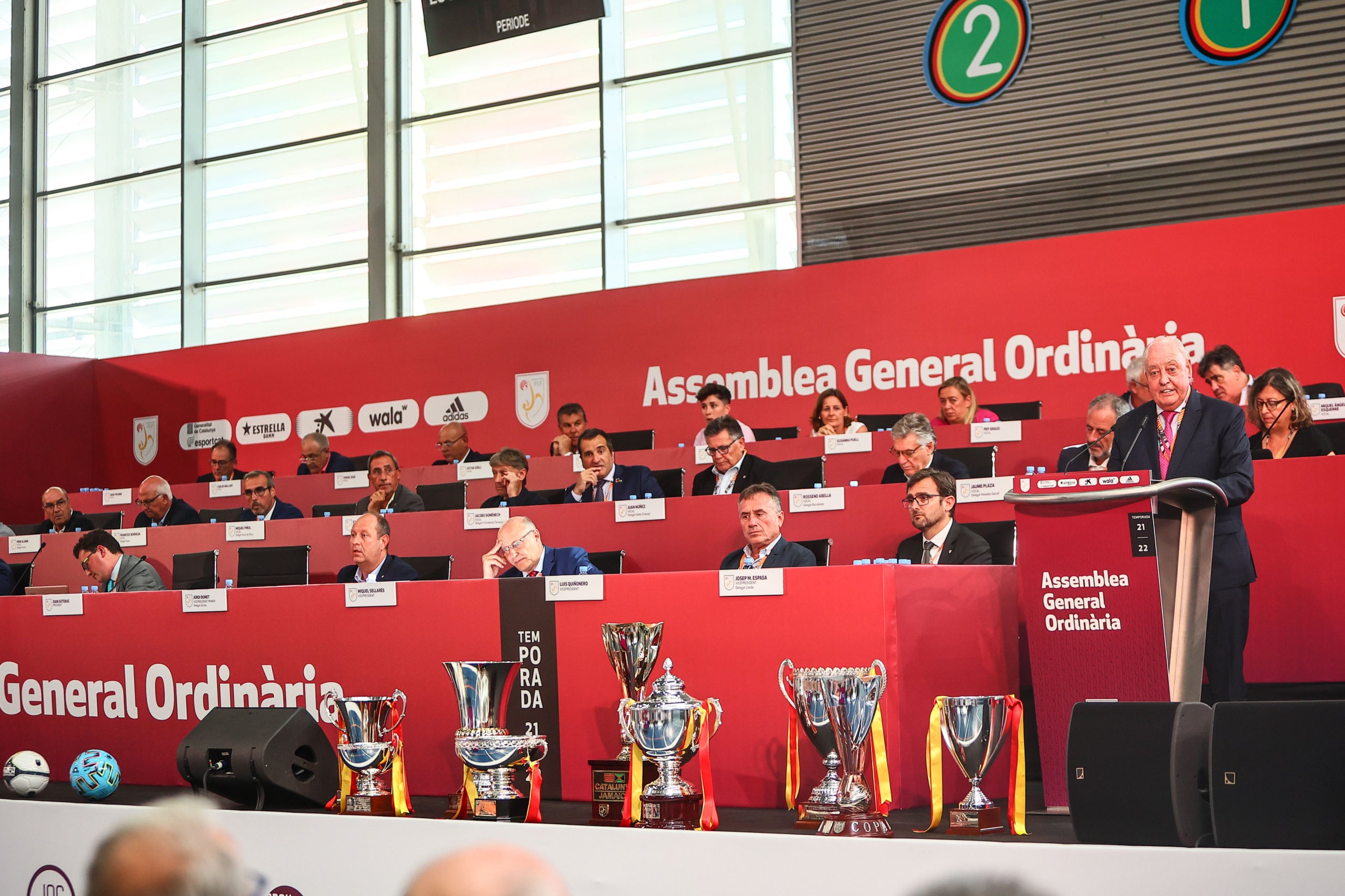 L'assemblea de la Federació Catalana de Futbol a Blanes | FCF