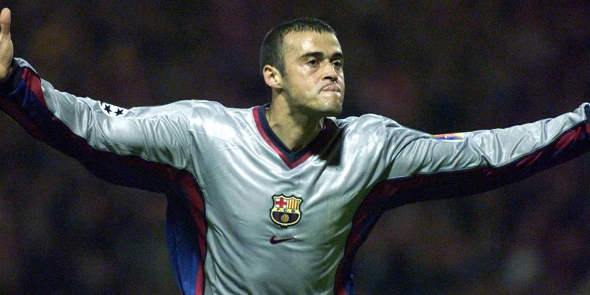Luis Enrique, durant la seva etapa com a jugador del Barça | FC Barcelona