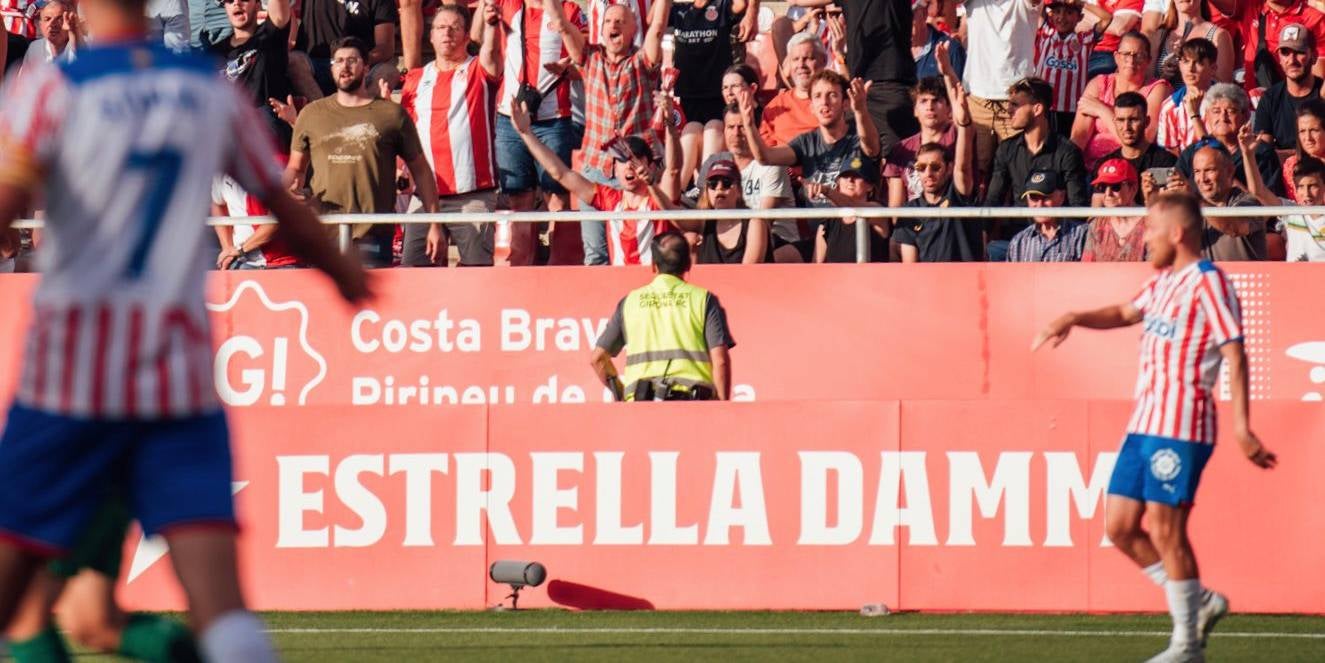 Els jugadors del Girona, a Montilivi | Girona FC