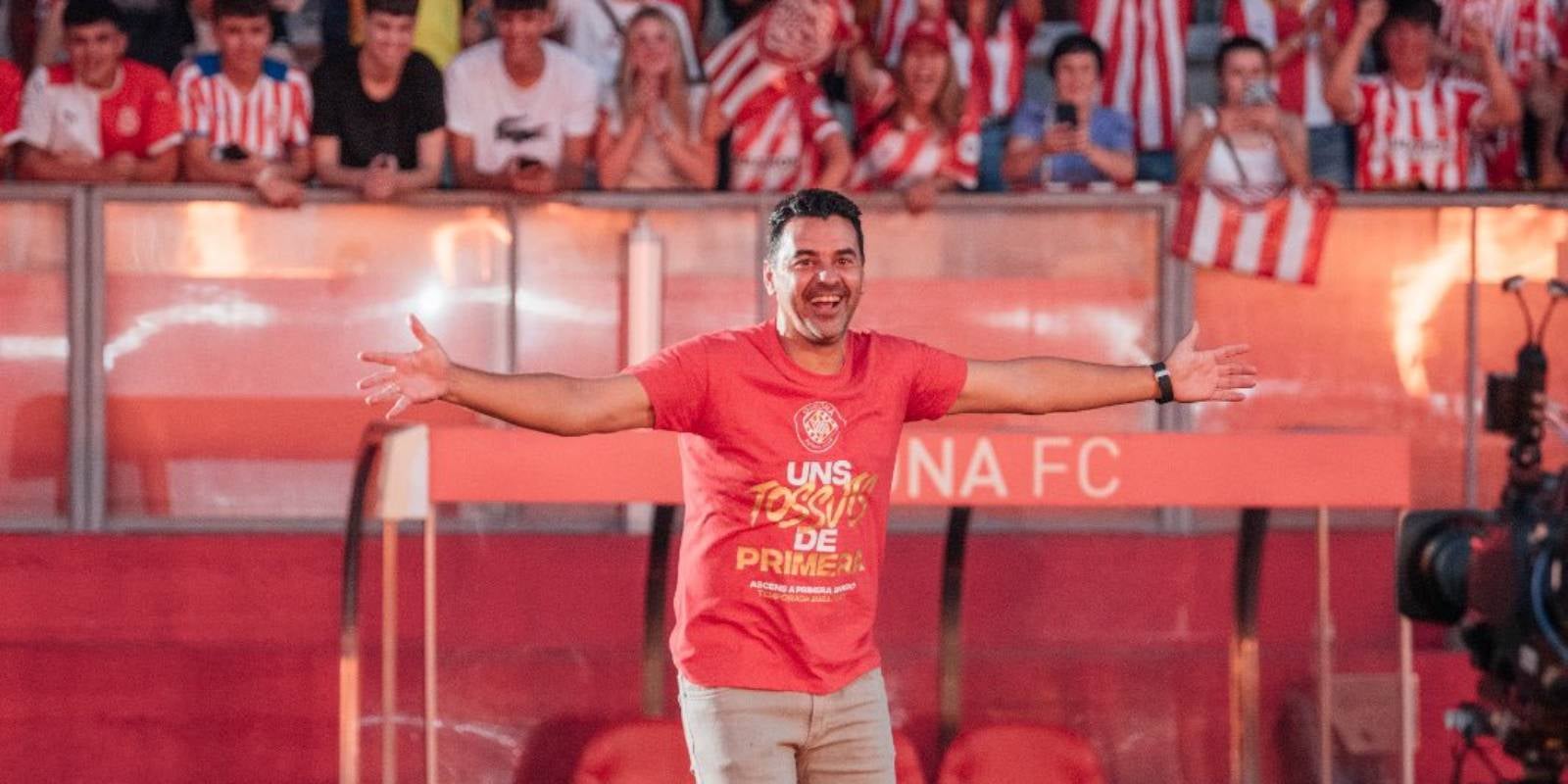 Míchel, entrenador del Girona | Europa Press