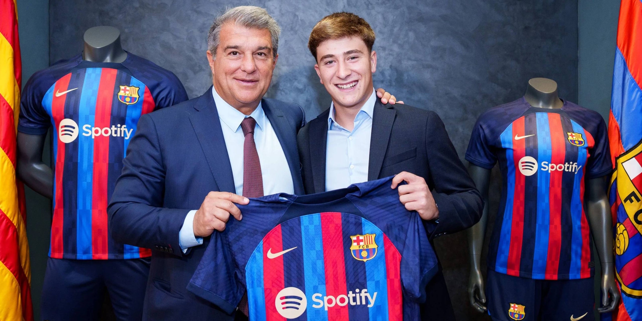 Pablo Torre, durant la seva presentació | FC Barcelona