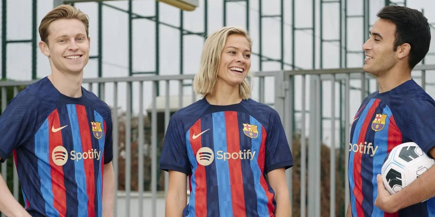 De Jong, Rolfö i Eric, amb la nova equipació | FC Barcelona