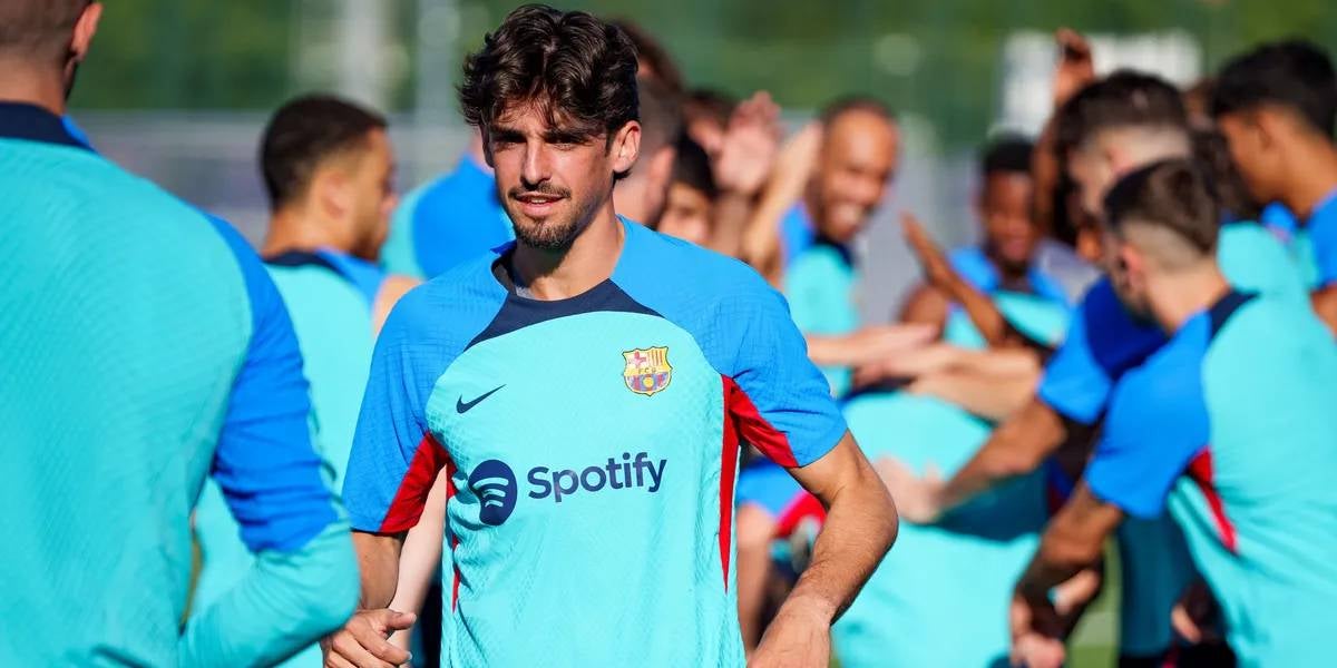 Trincao, durant la pretemporada del Barça | FC Barcelona