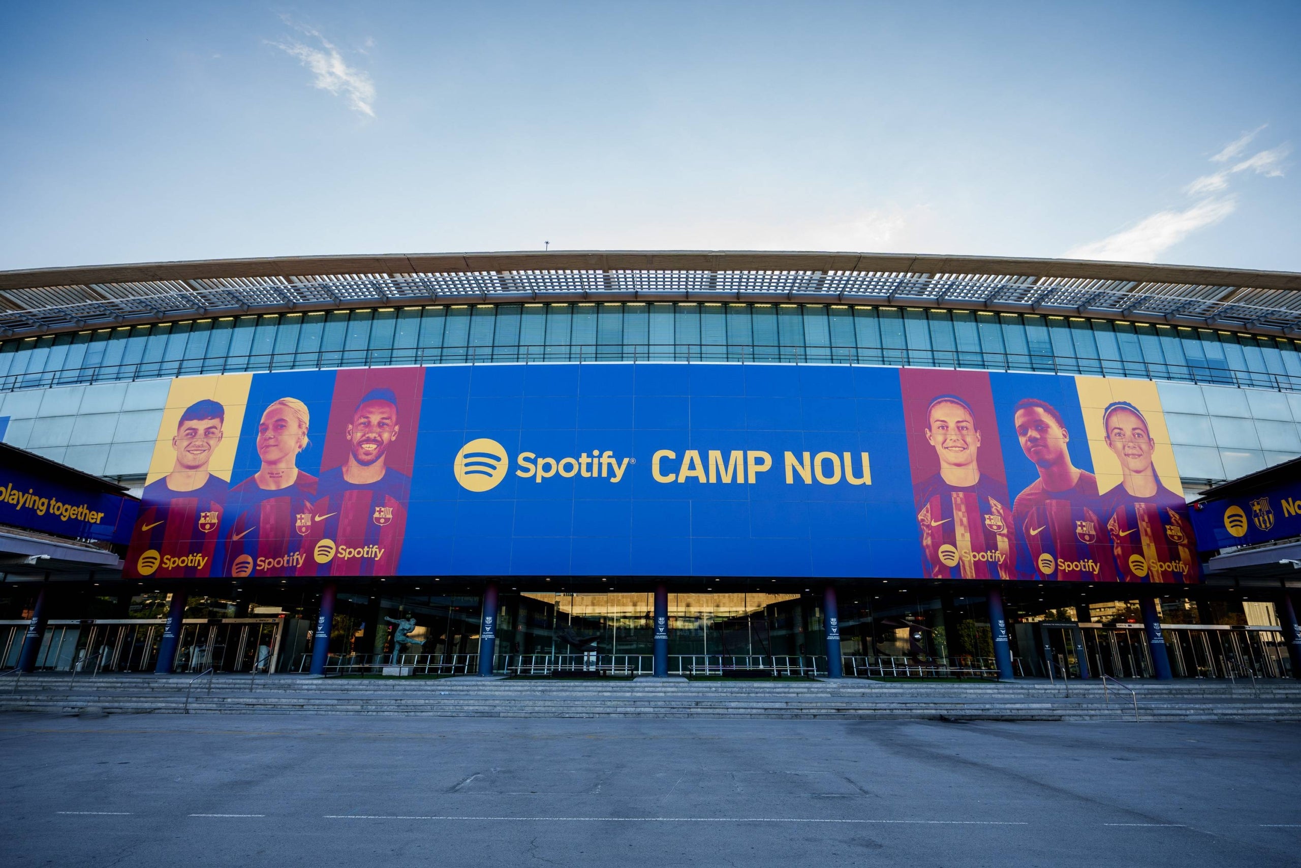 La nova façana del Spotify Camp Nou | FC Barcelona