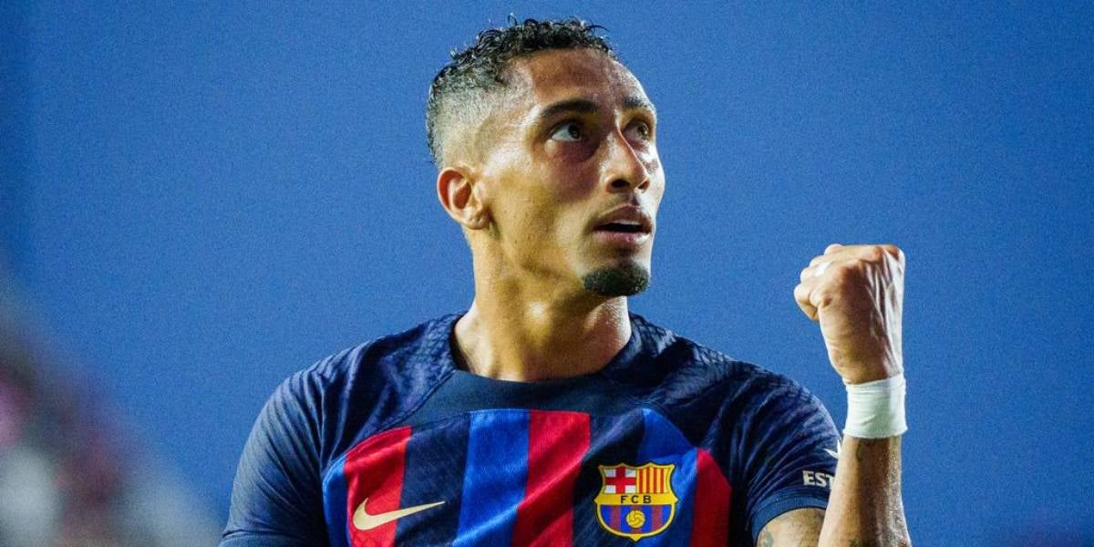 Raphinha, en el seu debut amb el Barça | FC Barcelona