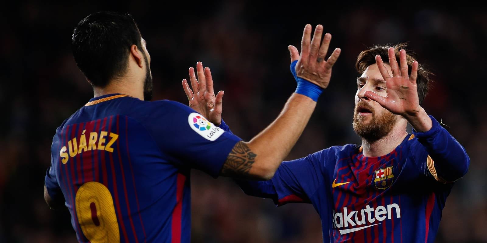 Luis Suárez i Leo Messi, durant la seva etapa al Barça | Europa Press