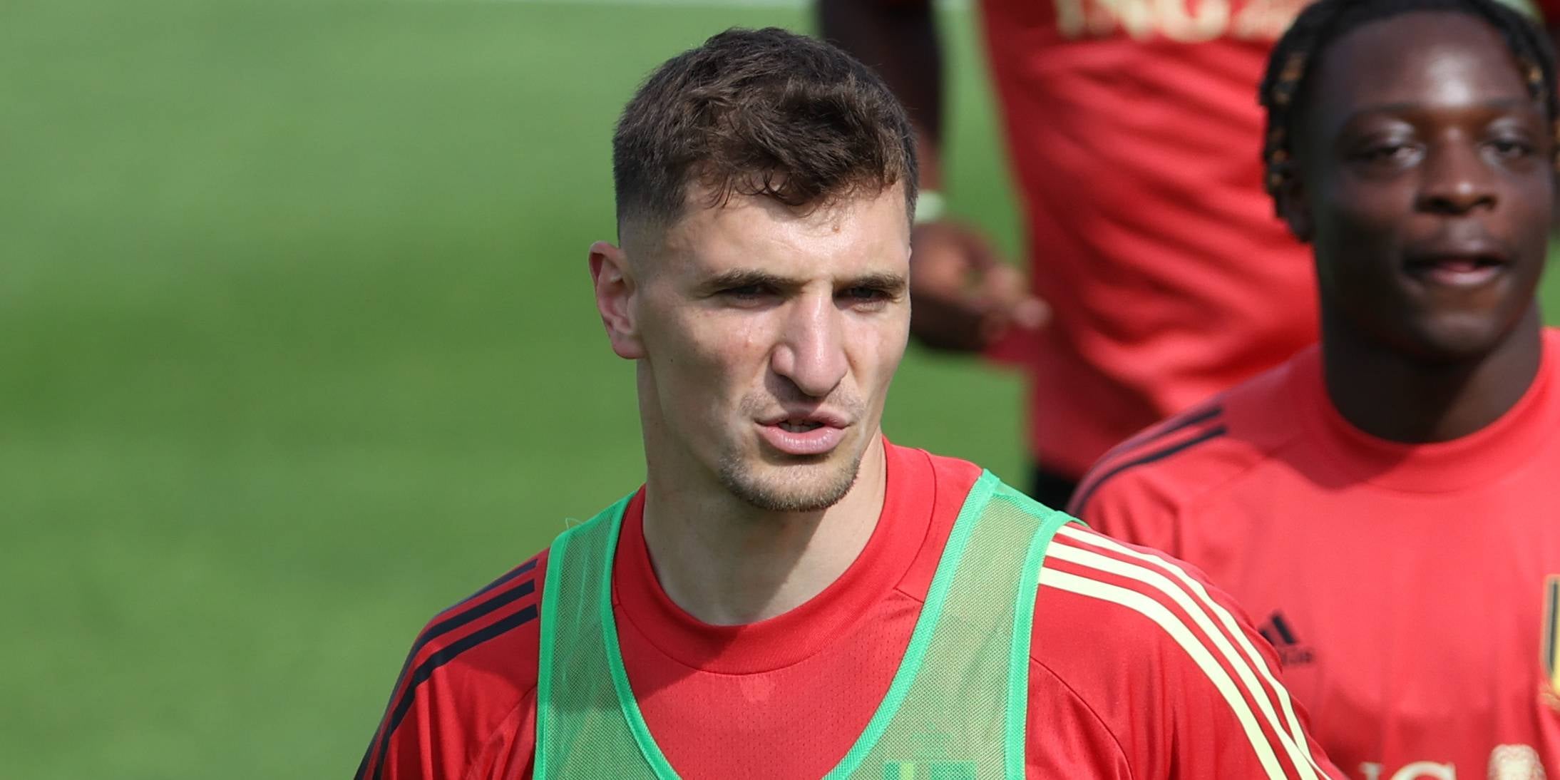 Thomas Meunier, amb la selecció belga | Europa Press