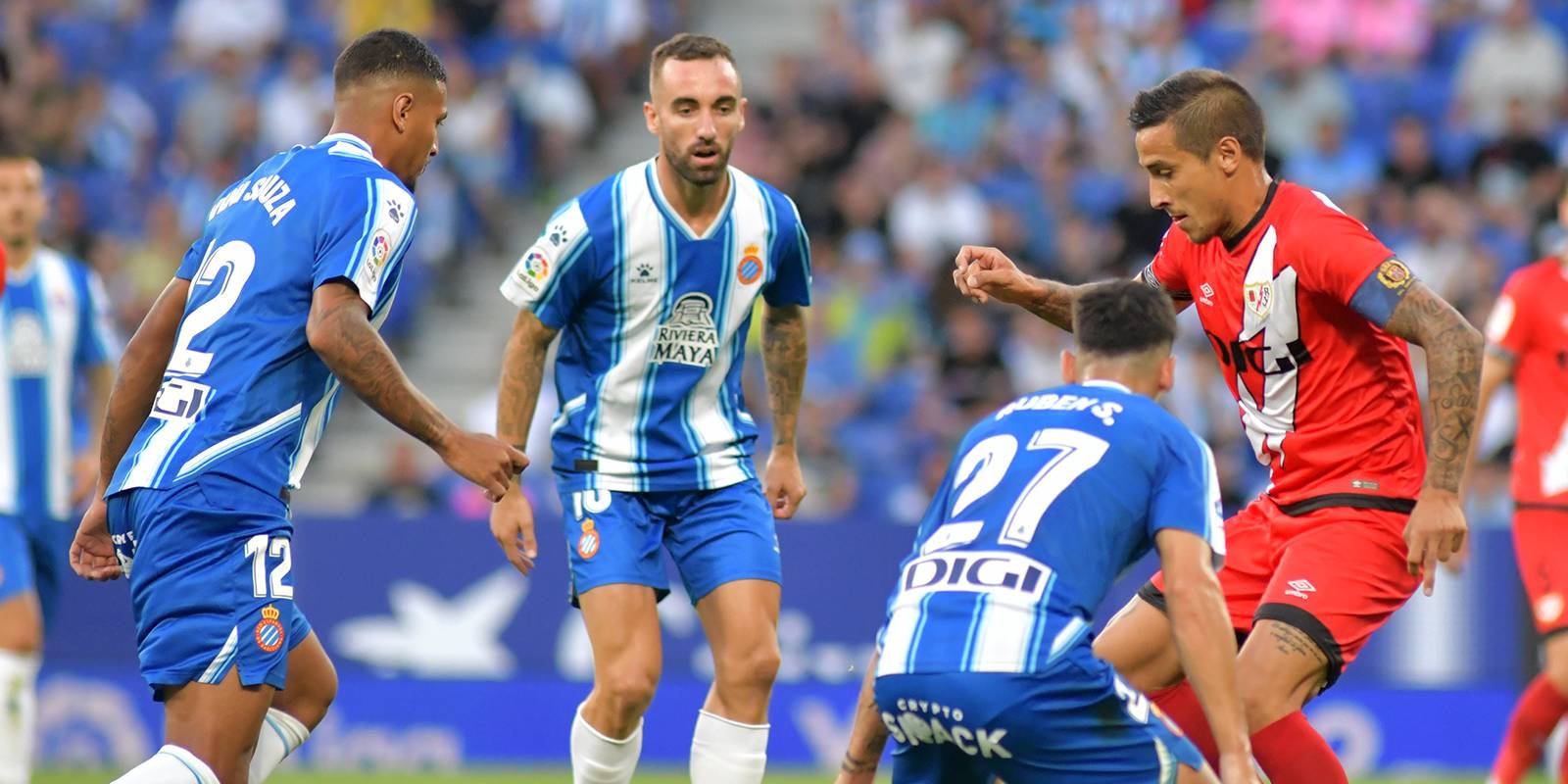 Postal de l'Espanyol-Rayo | Rayo Vallecano