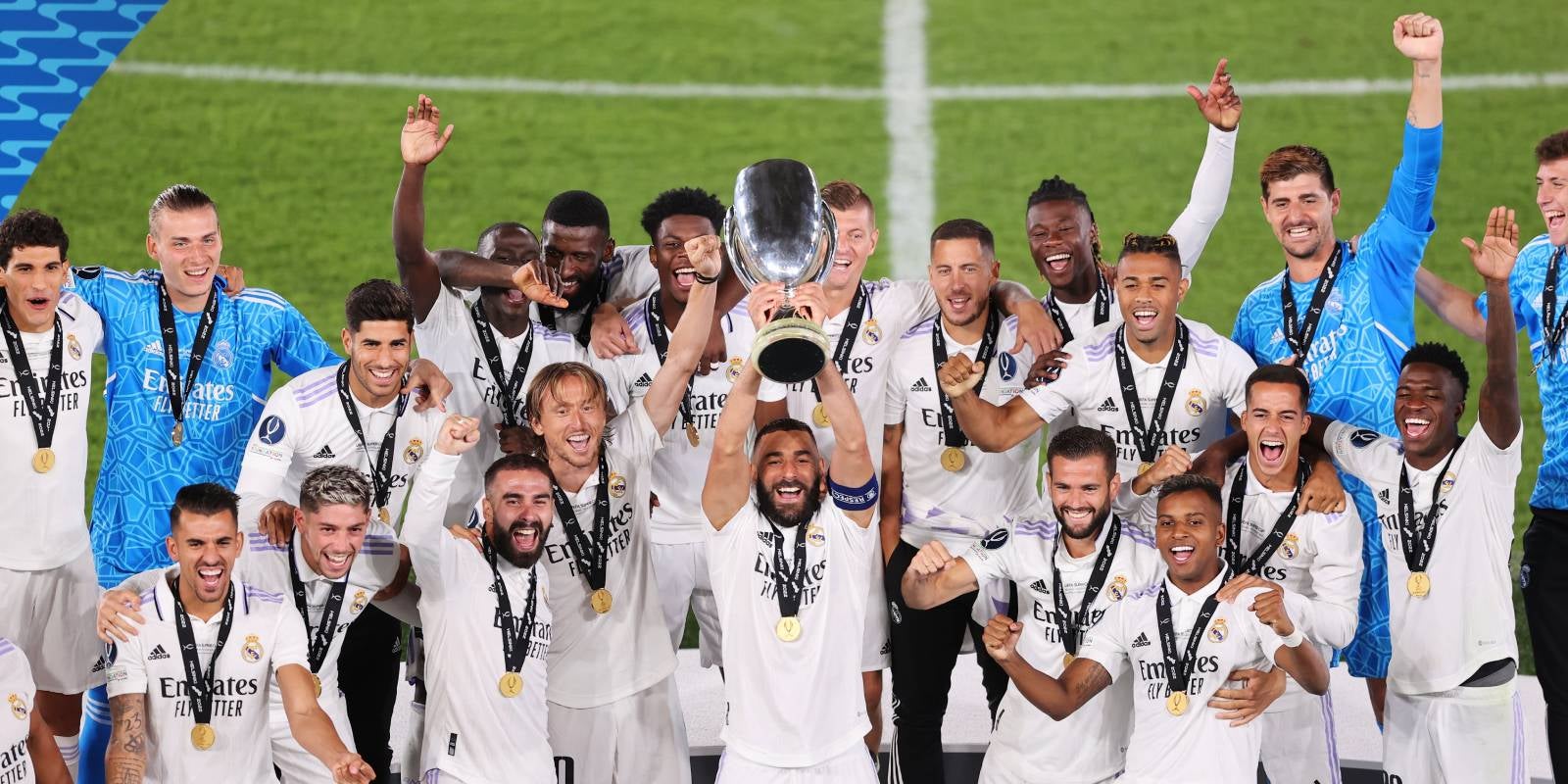 El Madrid aixeca el trofeu de la Supercopa | UEFA