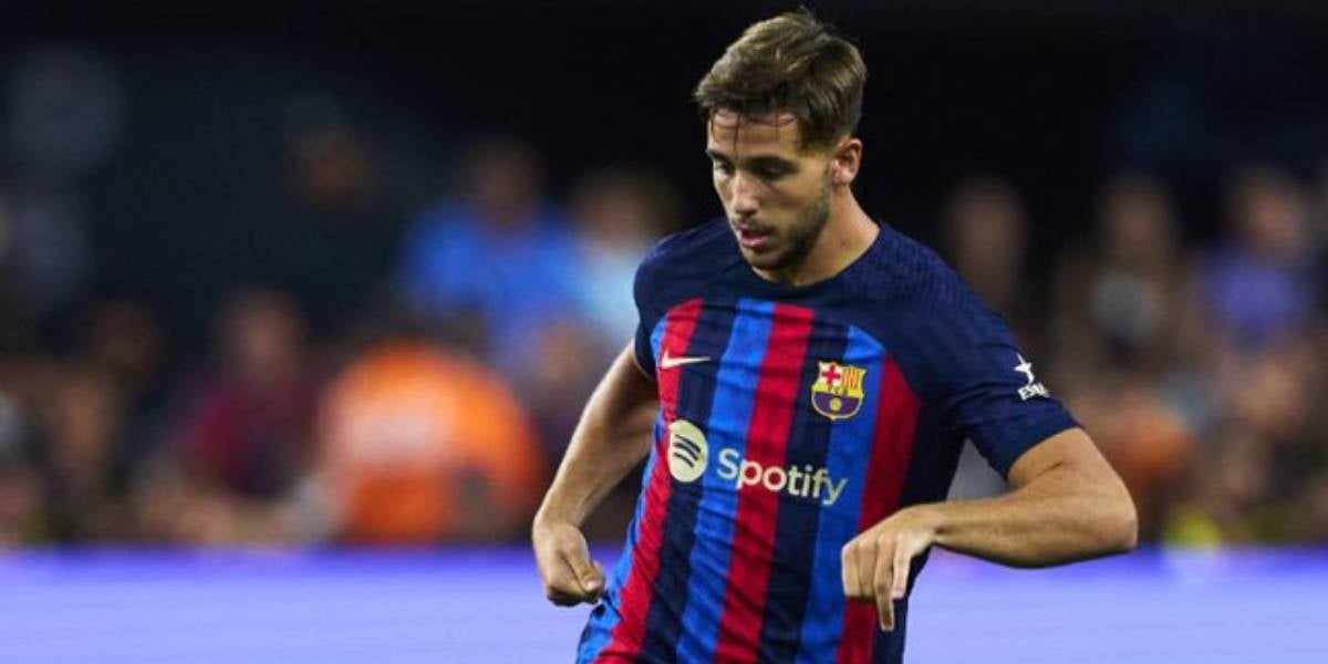 Nico González, quan era jugador del Barça | FC Barcelona