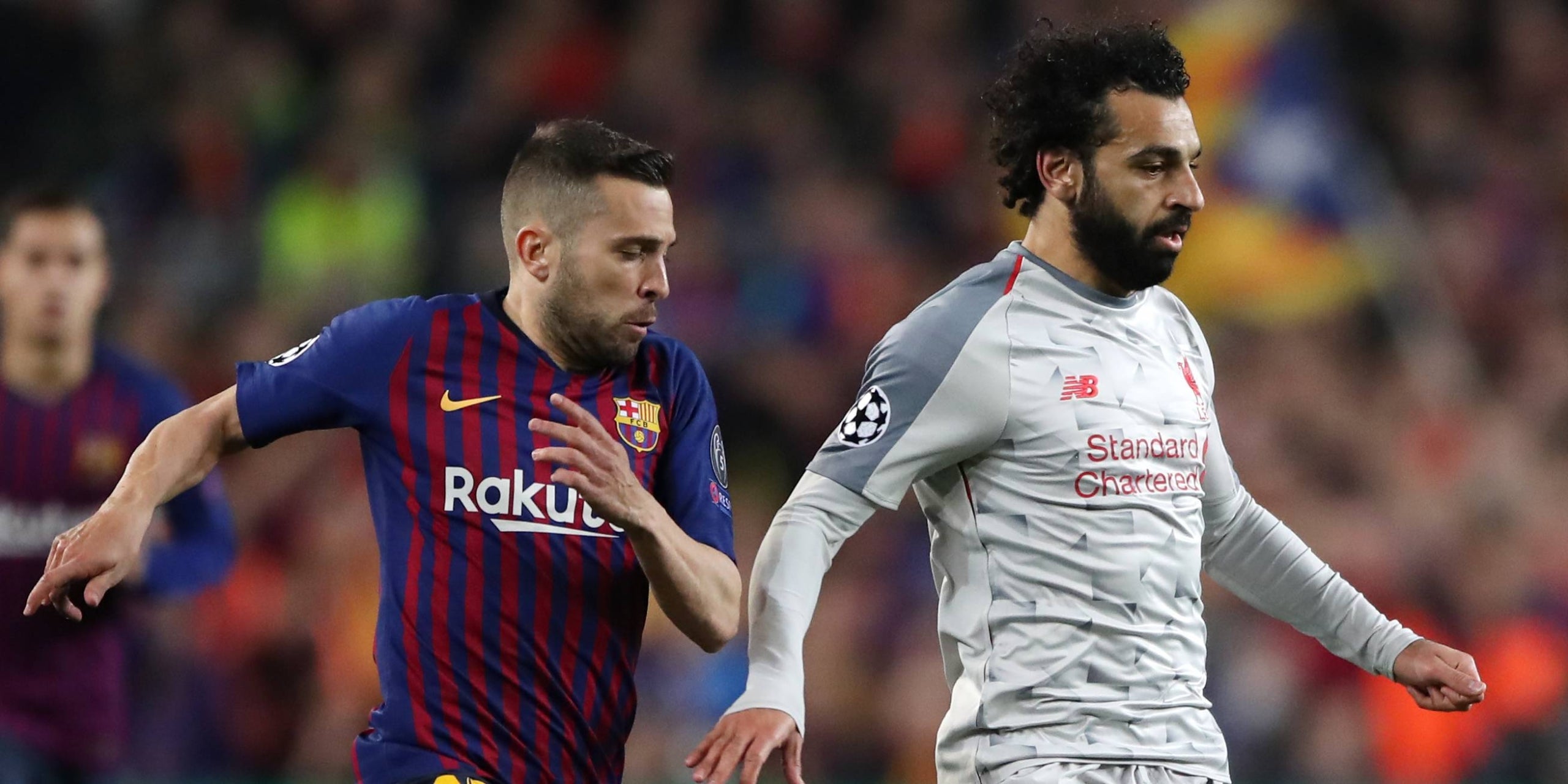 Una imatge d'un dels darrers enfrontaments entre Barça i Liverpool | Europa Press