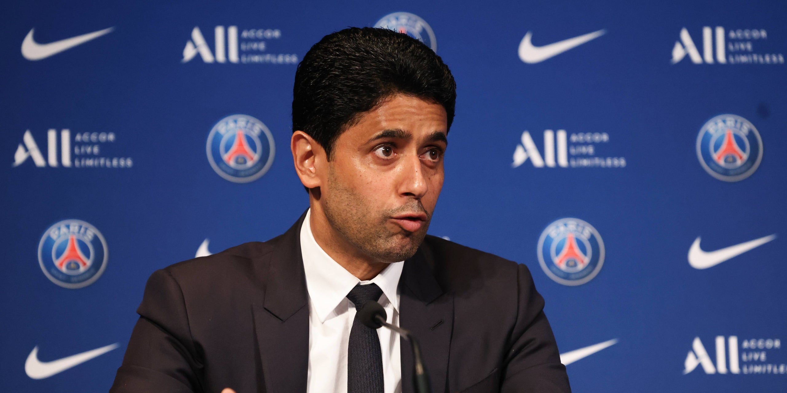 Nasser Al-Khelaifi, president del PSG | Europa Press