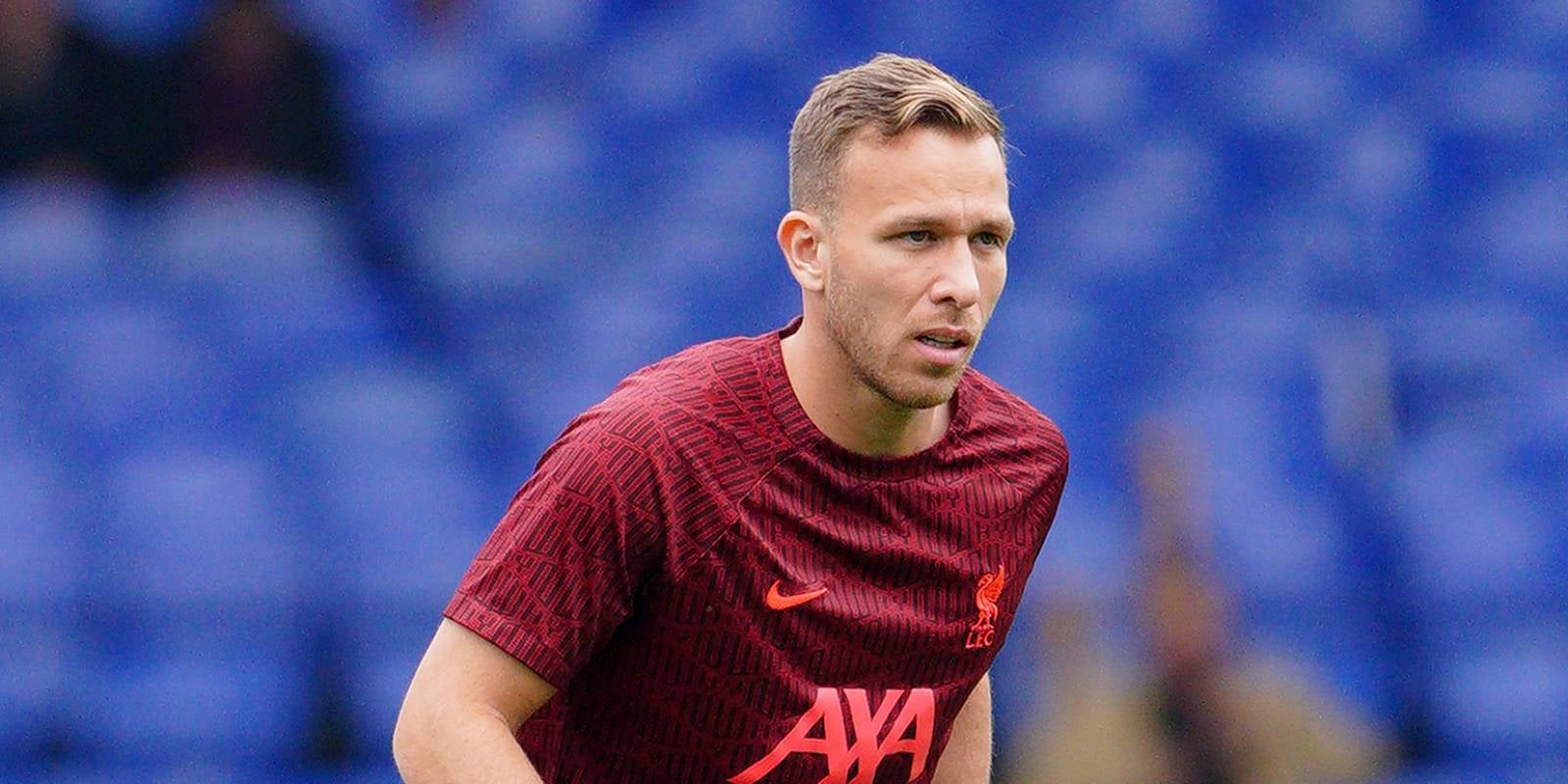 Arthur Melo, jugador del Liverpool | Europa Press