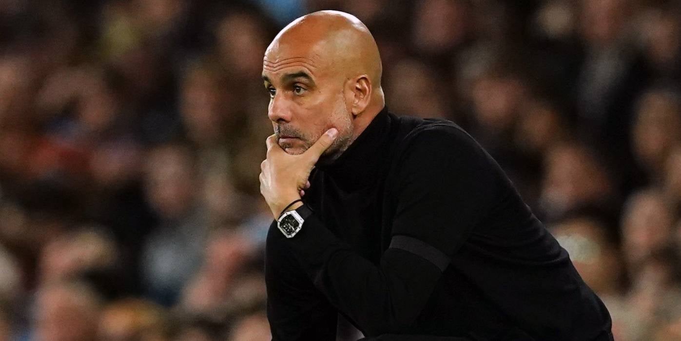 Pep Guardiola, entrenador del Manchester City | Europa Press