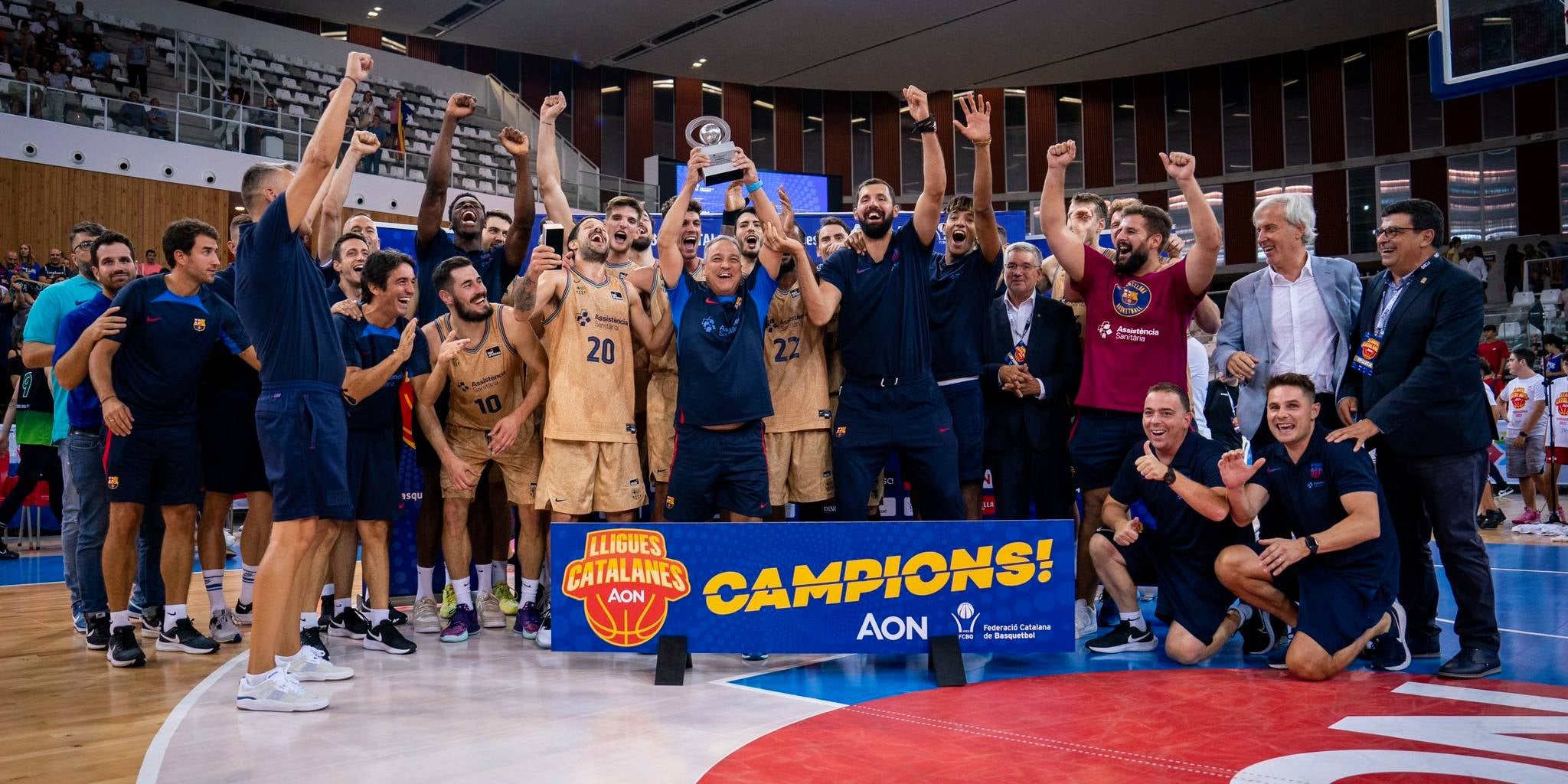 El Barça, campeón de la Liga Catalana | FC Barcelona