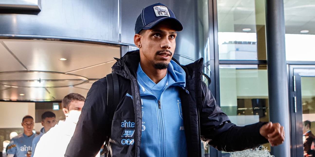 Ronald Araujo, amb la selecció de l'Uruguai | @Uruguay