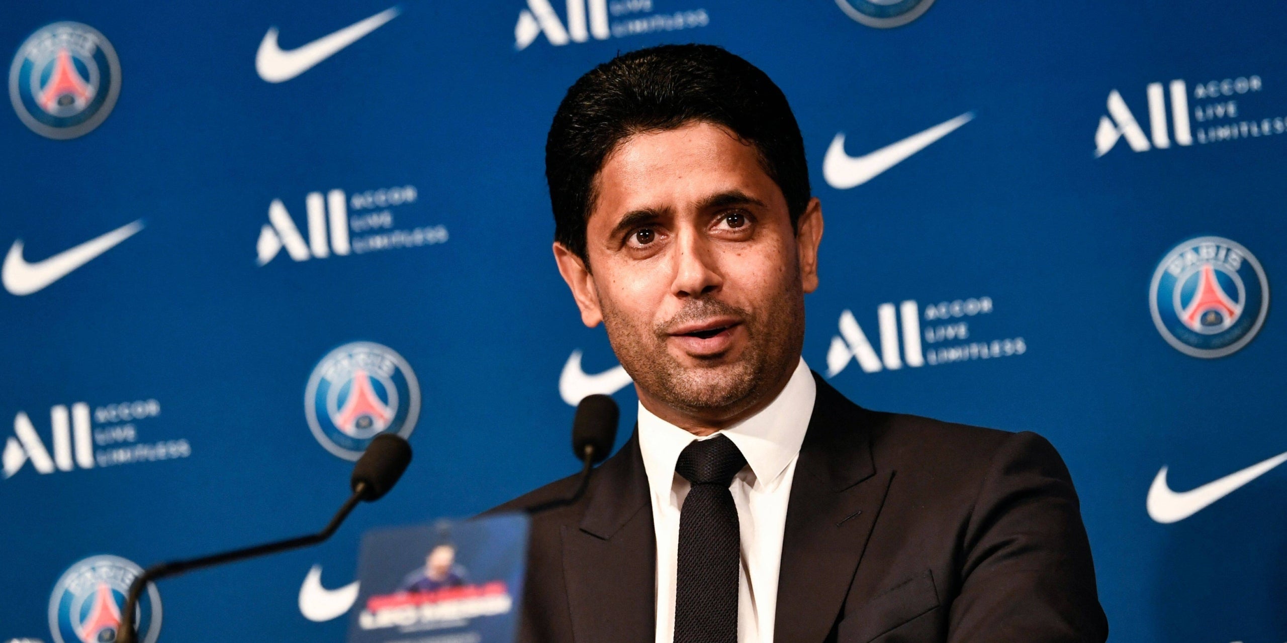 Nasser Al-Khelaifi, president del PSG | Europa Press