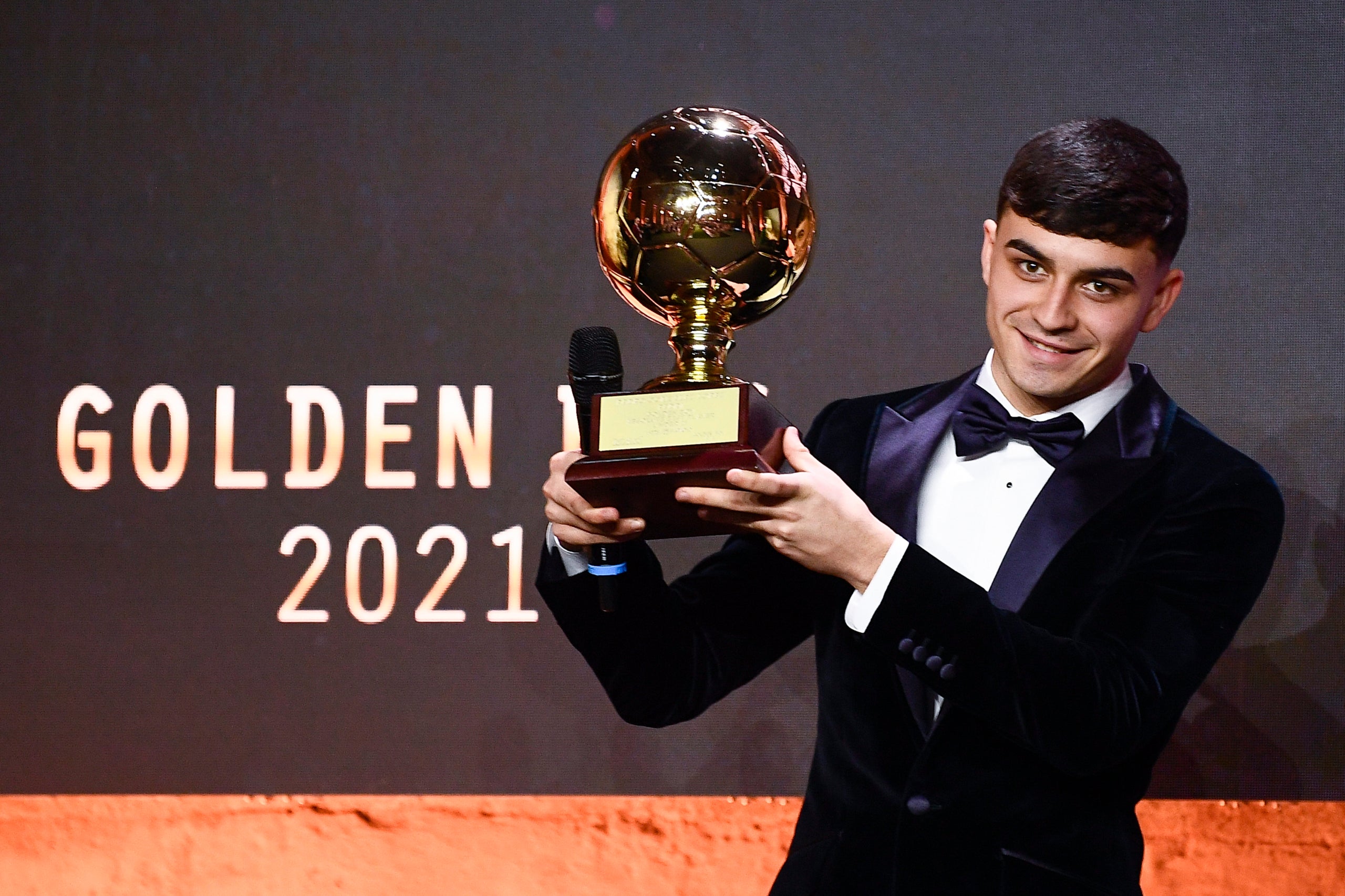 Pedri, guanyador del Golden Boy 2021 | Europa Press